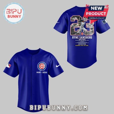 Remembering Ryno Sandberg Baseball Hall Of Hame Jersey