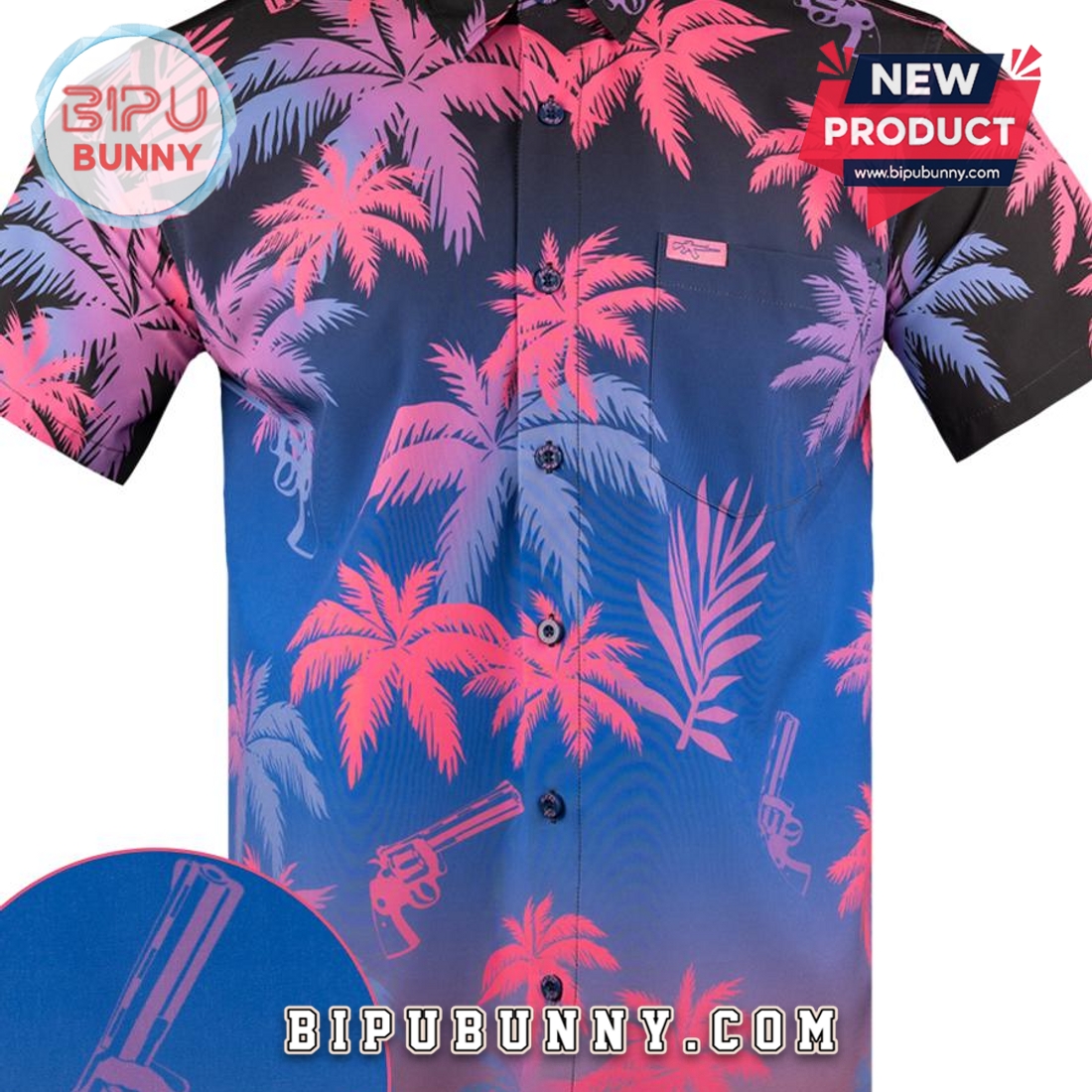 Retro City Gradient Hawaiian Aloha Shirt Retro City Gradient Hawaiian Aloha Shirt