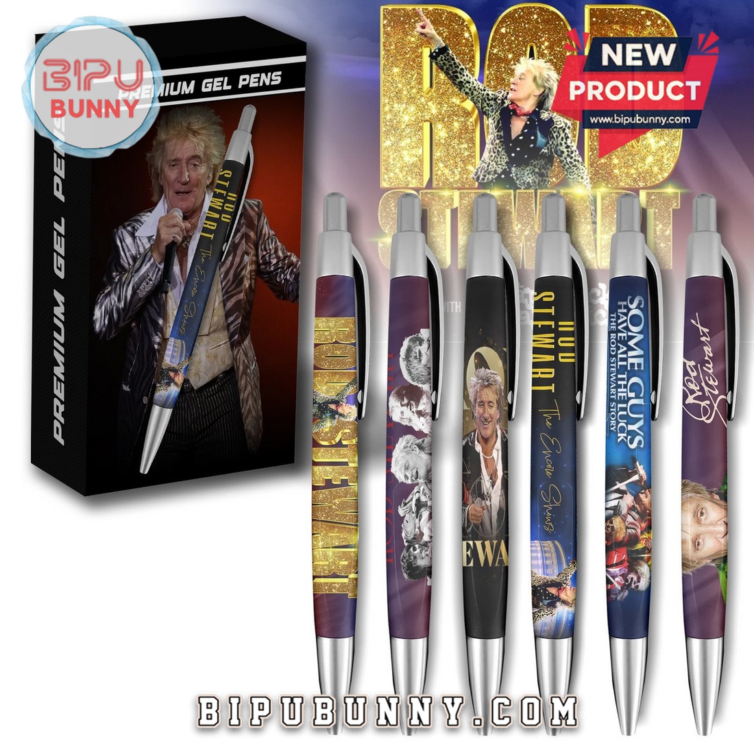 Rod Stewart Premium Gel Pens Rod Stewart Premium Gel Pens
