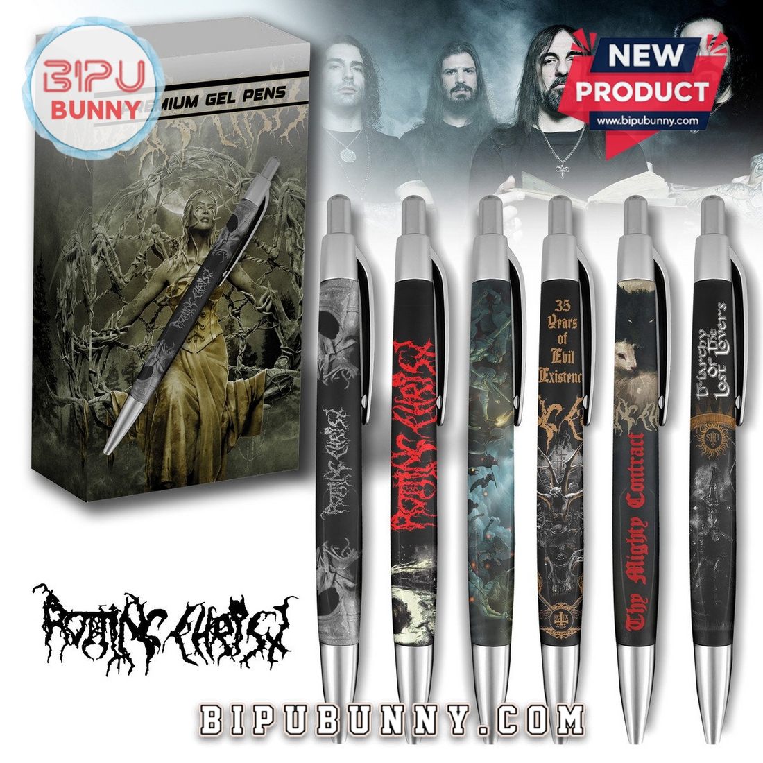 Rotting Christ Premium Gel Pens Rotting Christ Premium Gel Pens