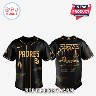 San Diego Padres MLB x Eagles Band Music 2025 Baseball Jersey
