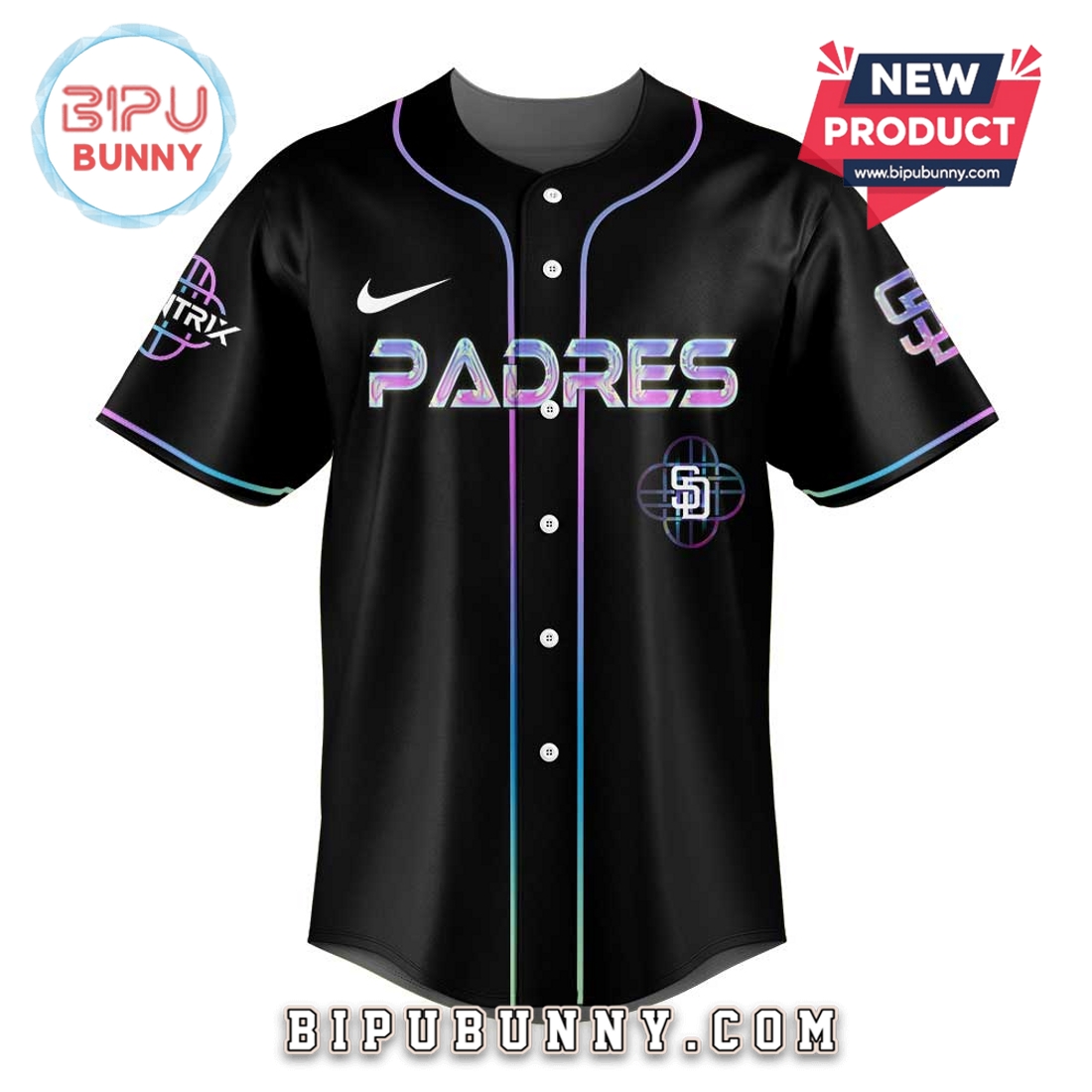 San Diego Padres x KPop Demon Hunters Baseball Jersey San Diego Padres x KPop Demon Hunters Baseball Jersey