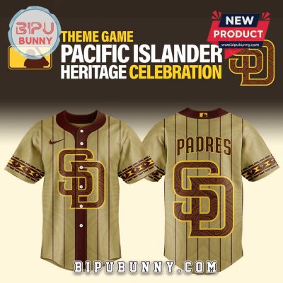 San Diego Padres x Pacific Islander Heritage Baseball Jersey