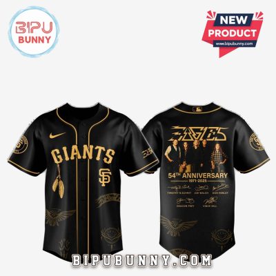 San Francisco Giants MLB x Eagles Band Music 2025 Baseball Jersey