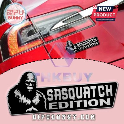 Sasquatch Edition Laser Engraved Car Badge