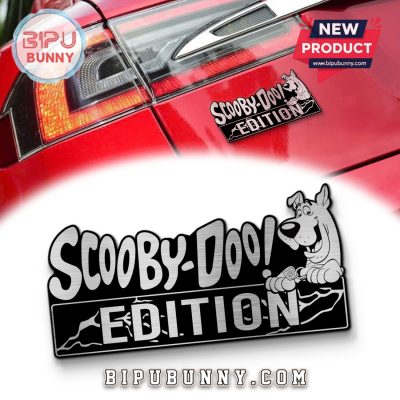 Scooby-Doo Edition Laser Engraved Car Emblem Badge