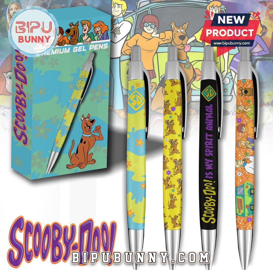 Scooby-Doo Premium Gel Pens Scooby-Doo Premium Gel Pens