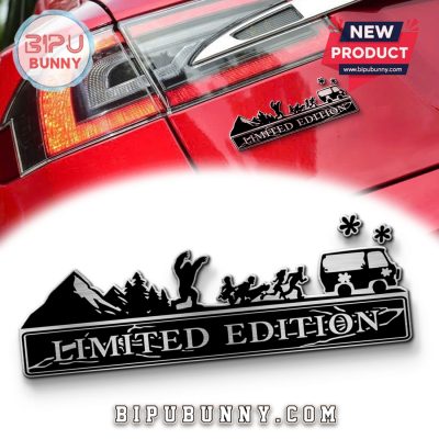 Godzilla Edition Laser Engraved Car Badge