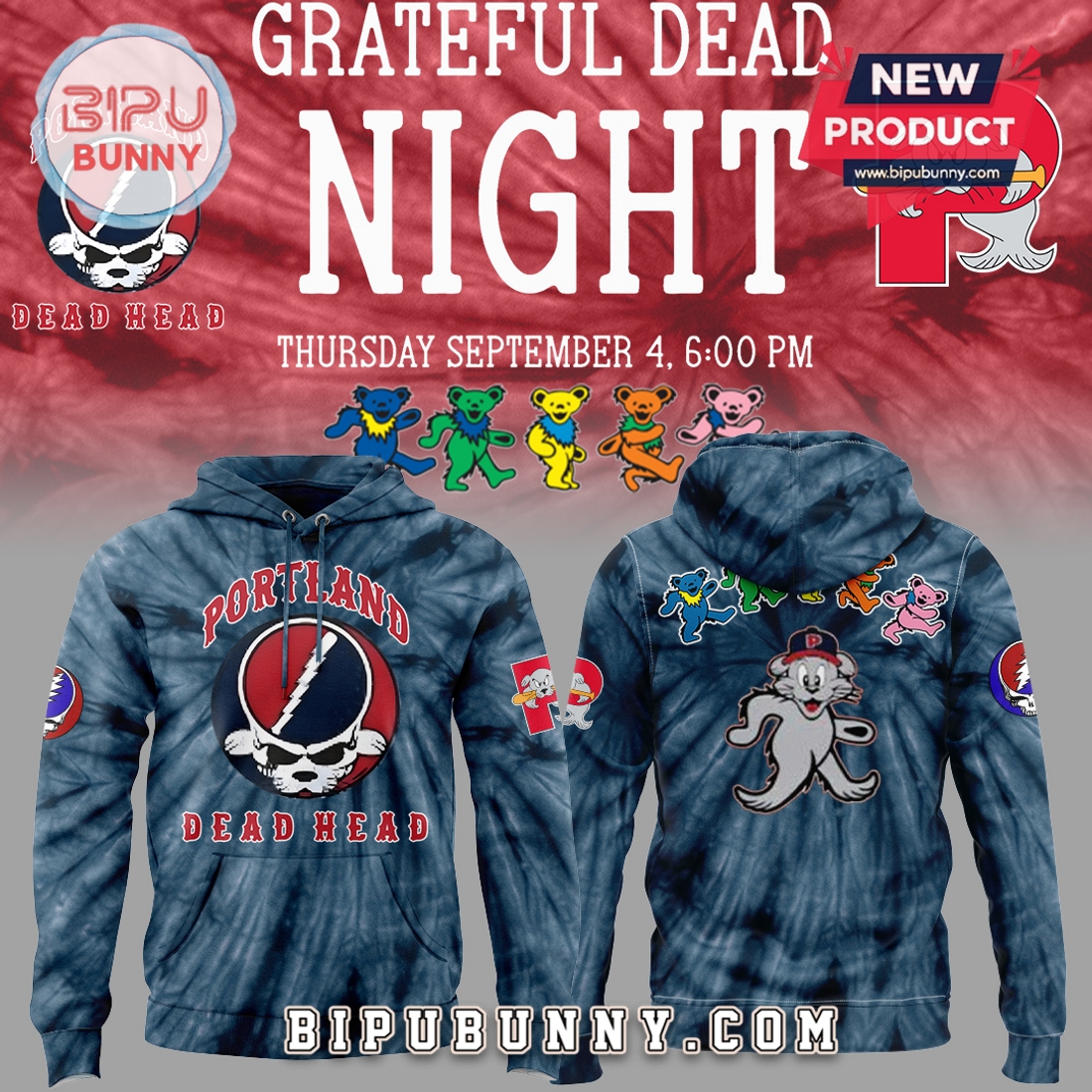 Sea Dogs Grateful Dead Night Limited Edition Hoodie Sea Dogs Grateful Dead Night Limited Edition Hoodie