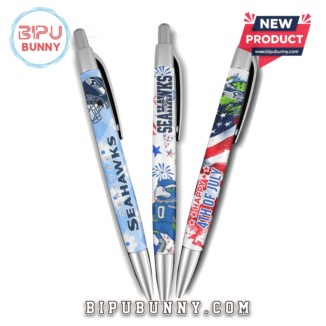 Seattle Seahawks Football Premium Gel Pens Seattle Seahawks Football Premium Gel Pens
