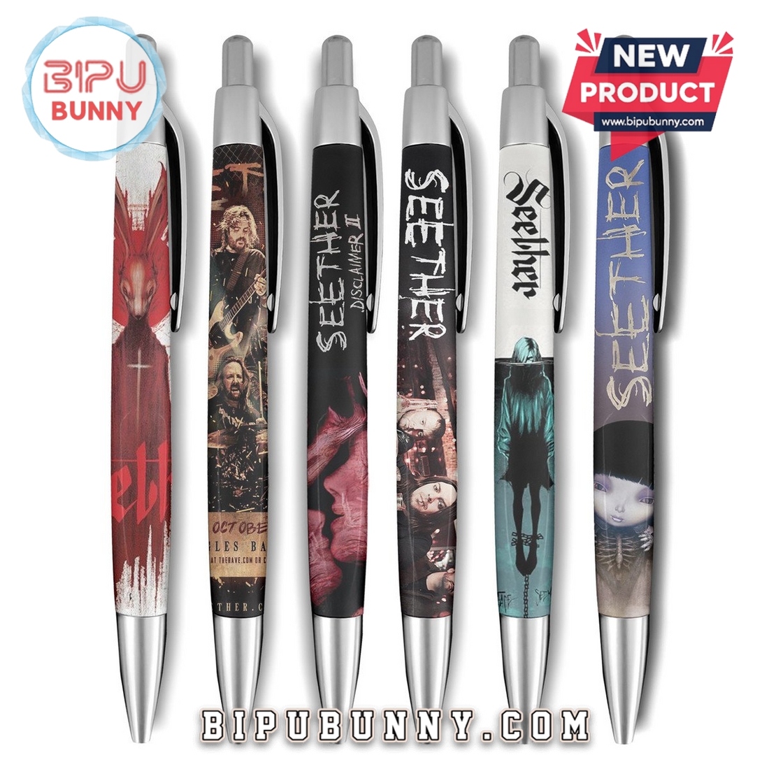 Seether Full Styles Premium Gel Pens Seether Full Styles Premium Gel Pens