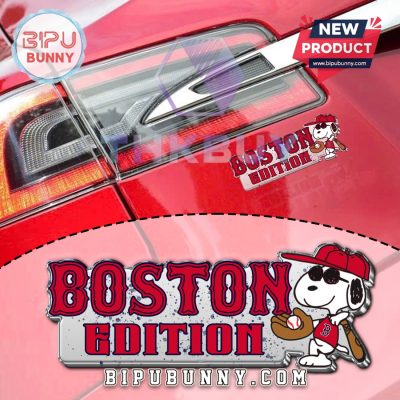 Snoopy x Bonton Edition Laser Engraved Car Badge
