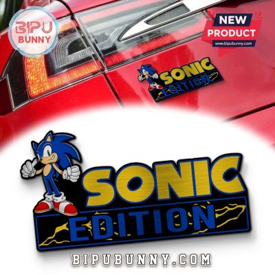 Sonic Edition Laser Engraved Car Badge