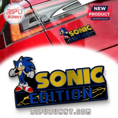 Sonic Edition Laser Engraved Car Badge