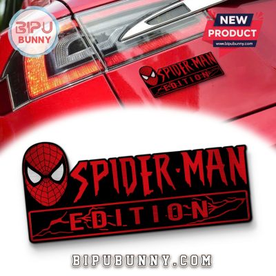 Spider-man Edition Laser Engraved Car Badge