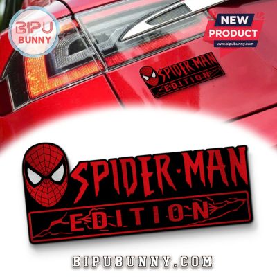 Spider-man Edition Laser Engraved Car Badge