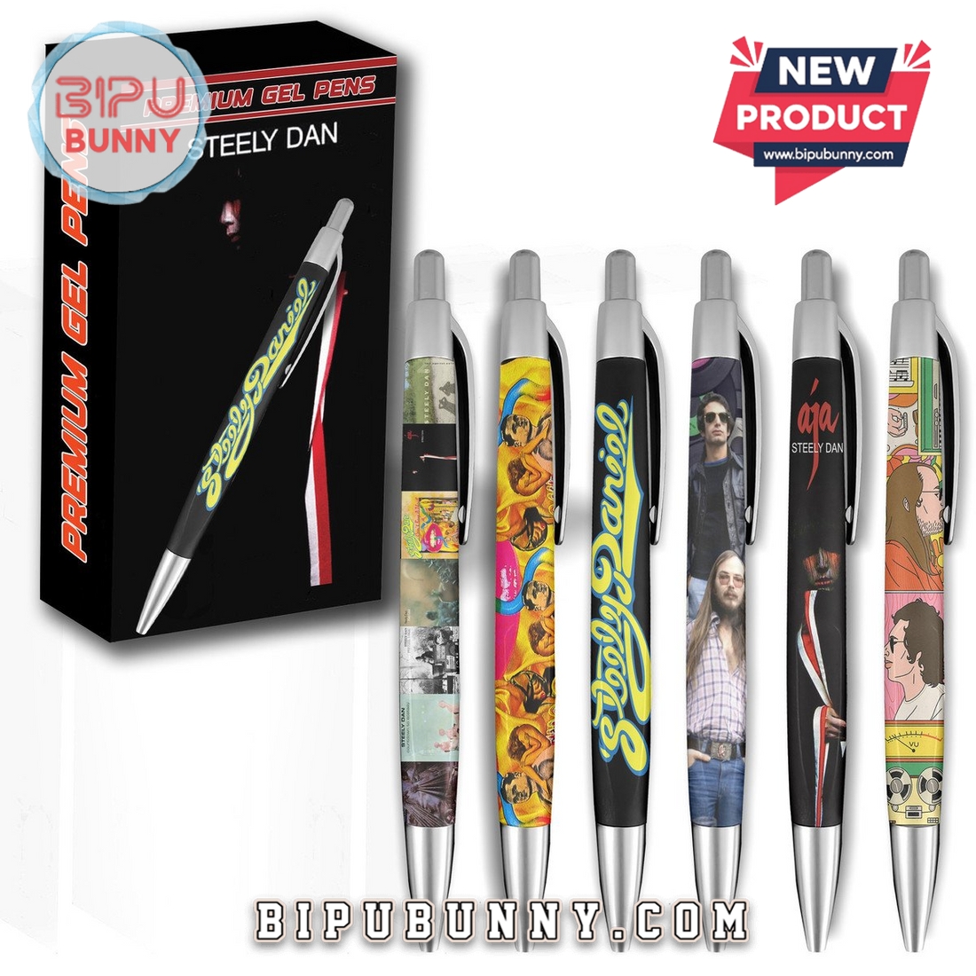 Steely Dan Premium Gel Pens Steely Dan Premium Gel Pens