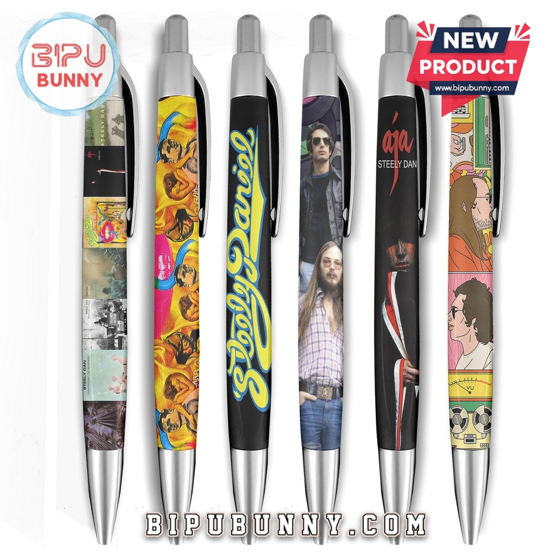 Steely Dan Premium Gel Pens Steely Dan Premium Gel Pens