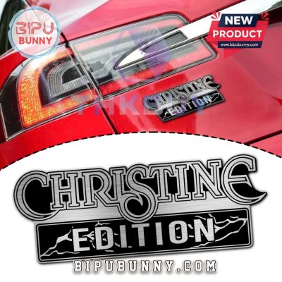 Stephen King Christine Edition Laser Engraved Car Badge