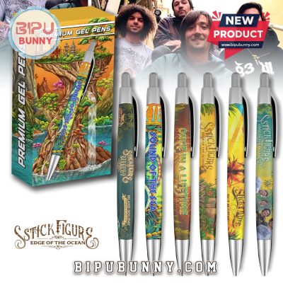 Stick Figure – Edge of the Ocean Premium Gel Pens