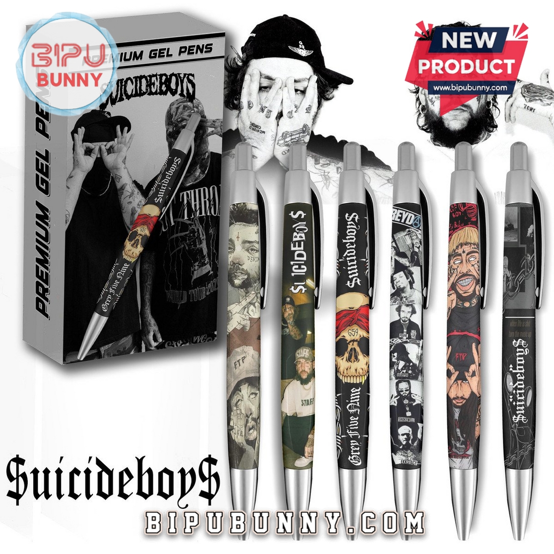 Suicideboys Premium Gel Pens Suicideboys Premium Gel Pens