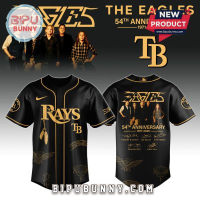 Tampa Bay Rays MLB x Eagles Band Music 2025 Baseball Jersey