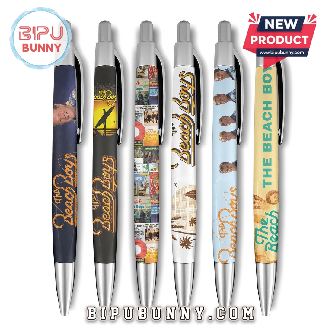 The Beach Boys Premium Gel Pens The Beach Boys Premium Gel Pens