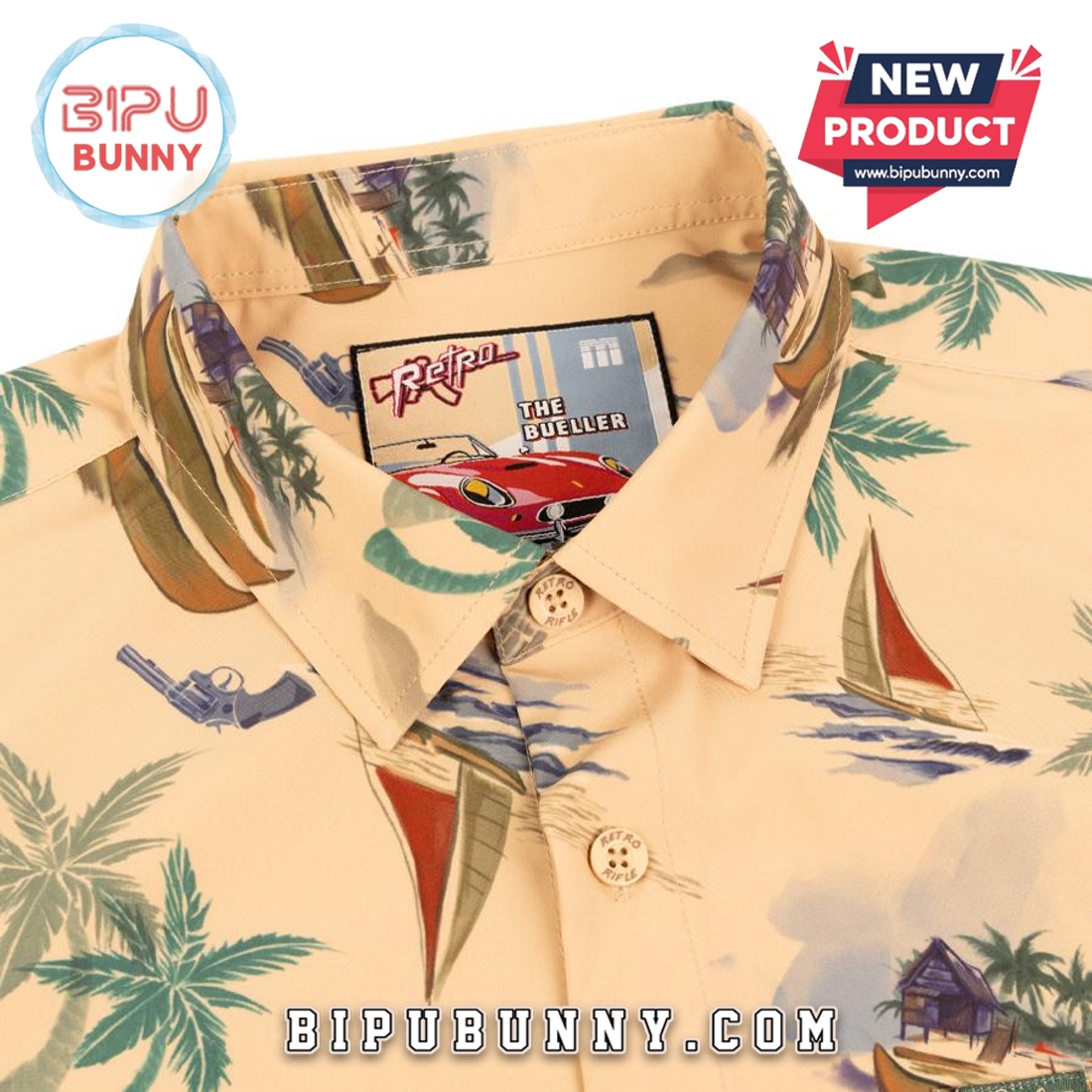 The Bueller Hawaiian Aloha Shirt The Bueller Hawaiian Aloha Shirt