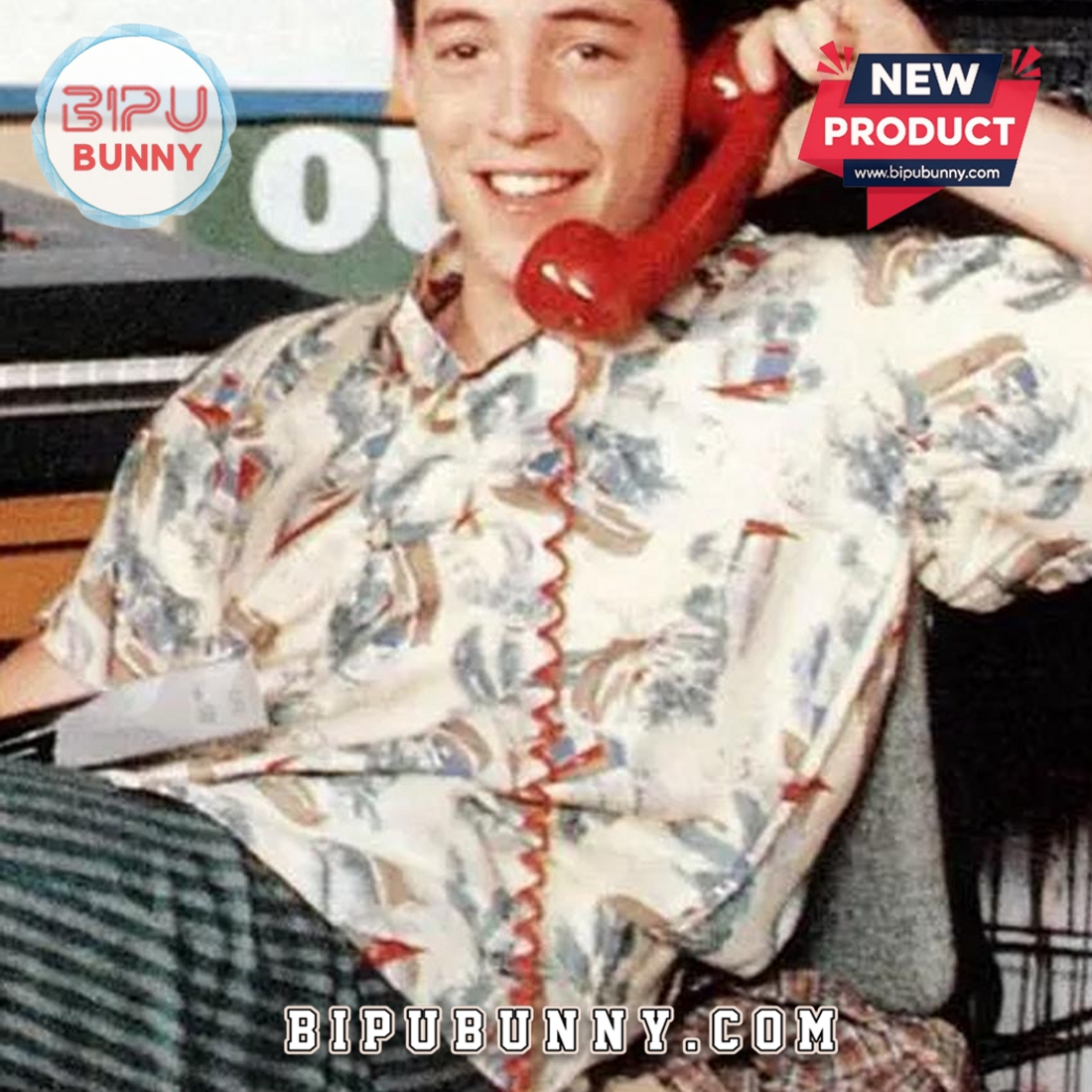 The Bueller Hawaiian Aloha Shirt The Bueller Hawaiian Aloha Shirt