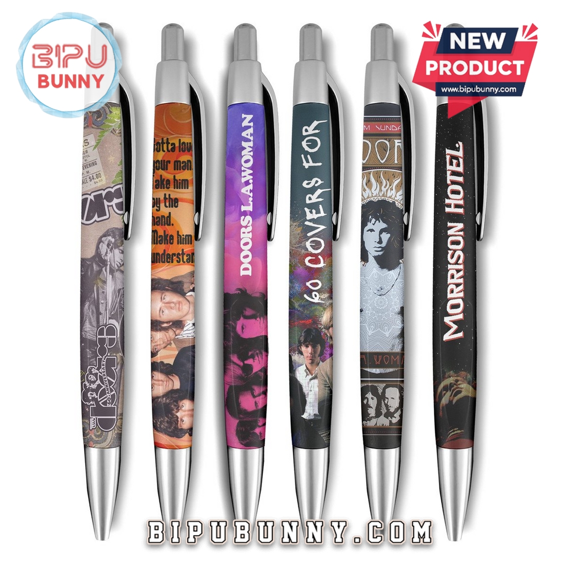 The Doors Band Premium Gel Pens The Doors Band Premium Gel Pens