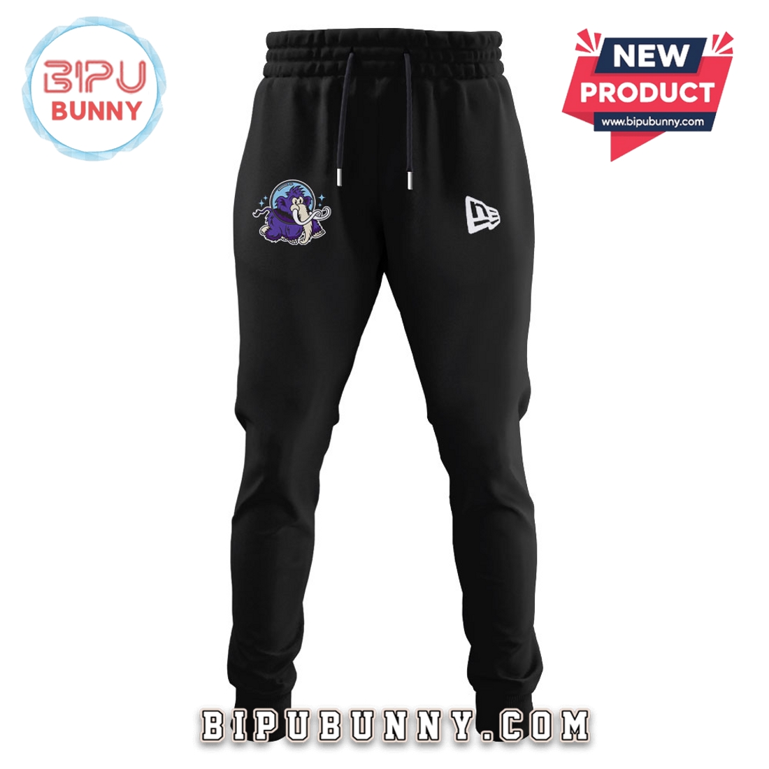 The Erie Moon Mammoths Black Hoodie And Pants The Erie Moon Mammoths Black Hoodie And Pants