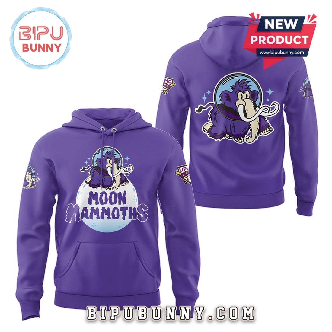 The Erie Moon Mammoths Purple Hoodie And Pants The Erie Moon Mammoths Purple Hoodie And Pants