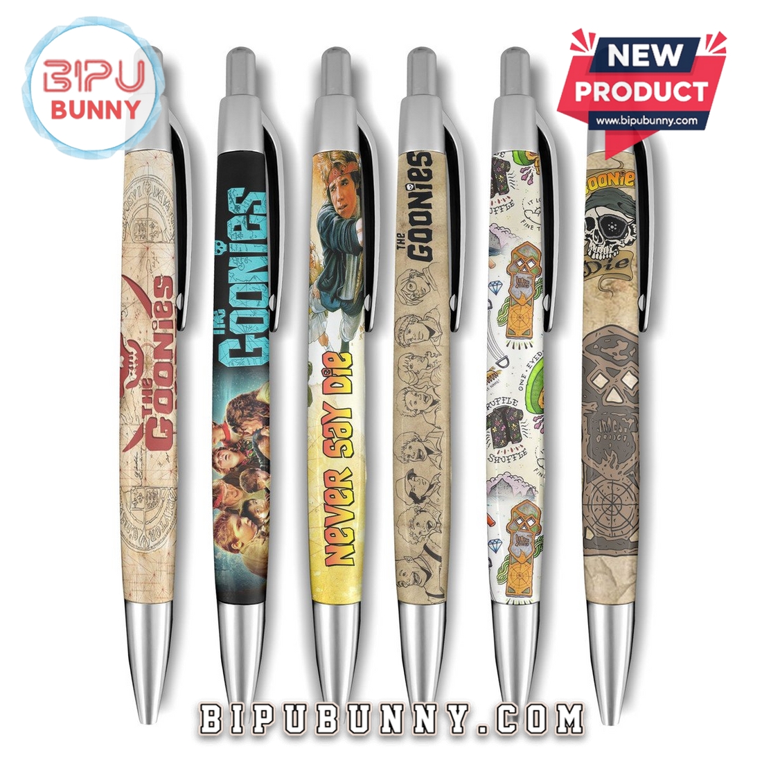 The Goonies 40th Anniversary Premium Gel Pens The Goonies 40th Anniversary Premium Gel Pens