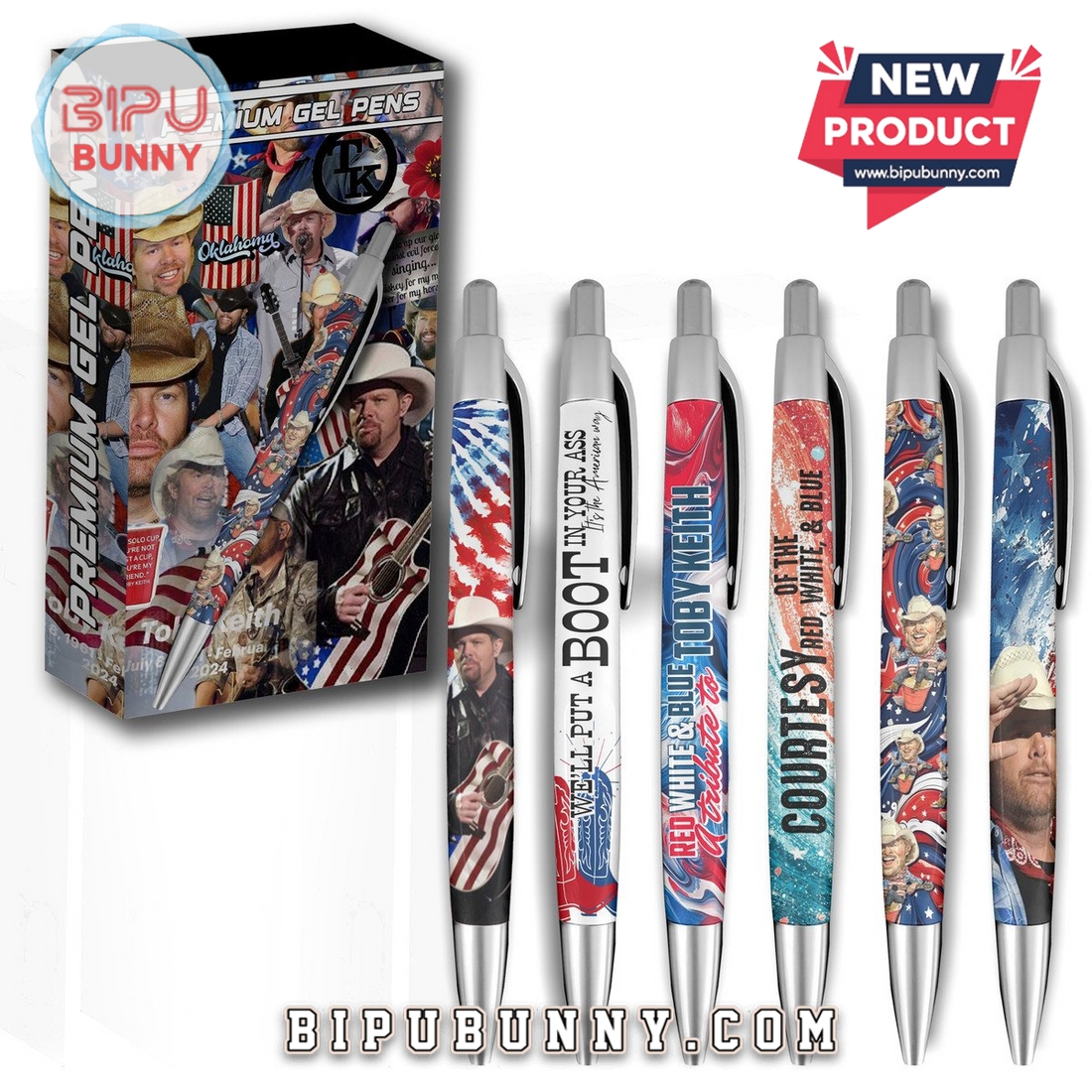 Toby Keith Premium Gel Pens Toby Keith Premium Gel Pens