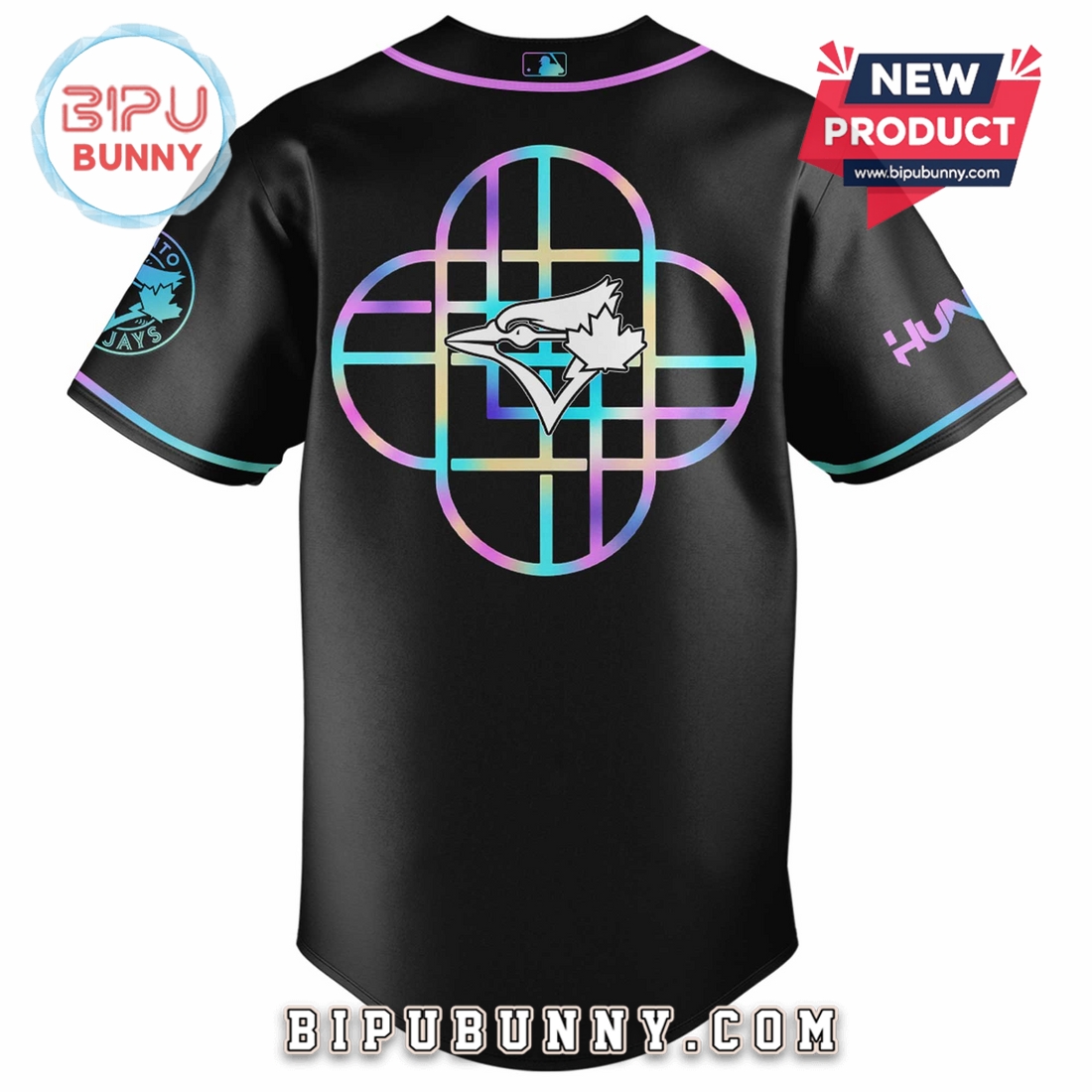 Toronto Blue Jays MLB x KPop Demon Hunters Baseball Jersey Toronto Blue Jays MLB x KPop Demon Hunters Baseball Jersey