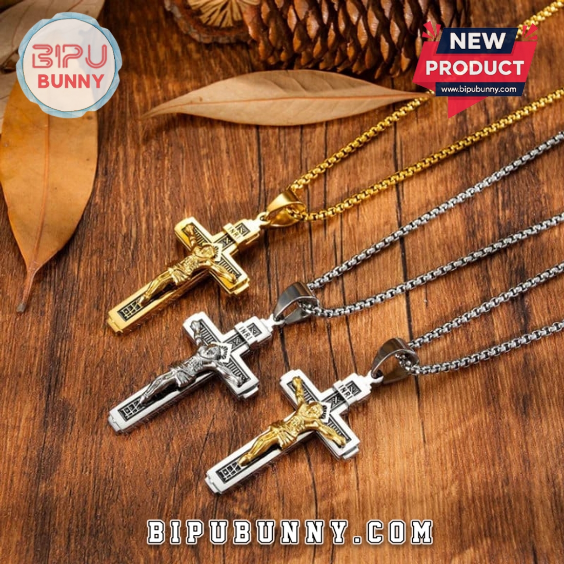 Vintage INRI Jesus Crucifix Pendant Vintage INRI Jesus Crucifix Pendant