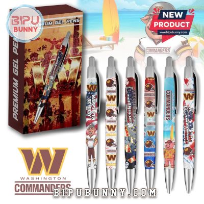 Washington Commanders Premium Gel Pens