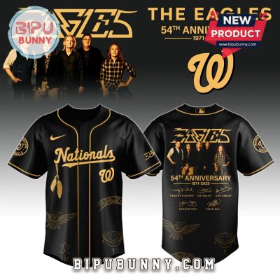 Washington Nationals MLB x Eagles Band Music 2025 Baseball Jersey