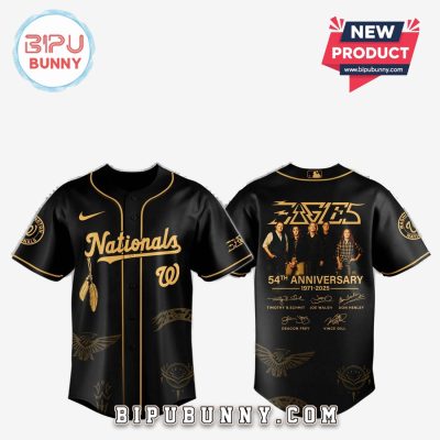 Washington Nationals MLB x Eagles Band Music 2025 Baseball Jersey