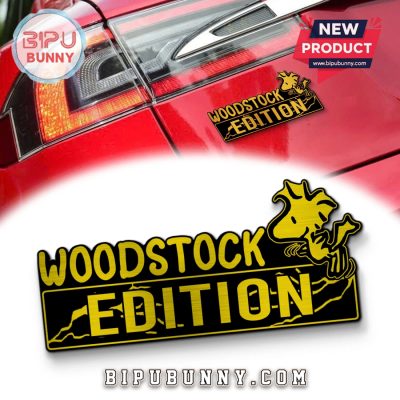 Woodstock Edition Laser Engraved Car Badge