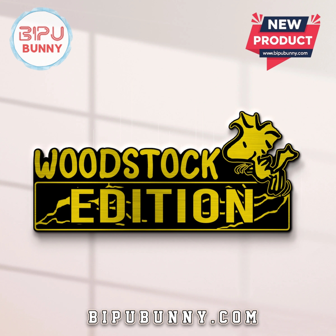 Woodstock Edition Laser Engraved Car Badge Woodstock Edition Laser Engraved Car Badge