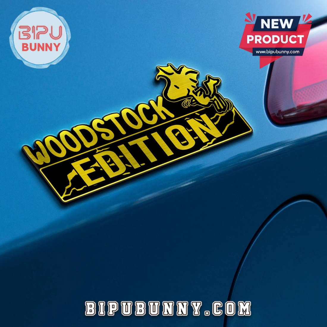Woodstock Edition Laser Engraved Car Badge Woodstock Edition Laser Engraved Car Badge
