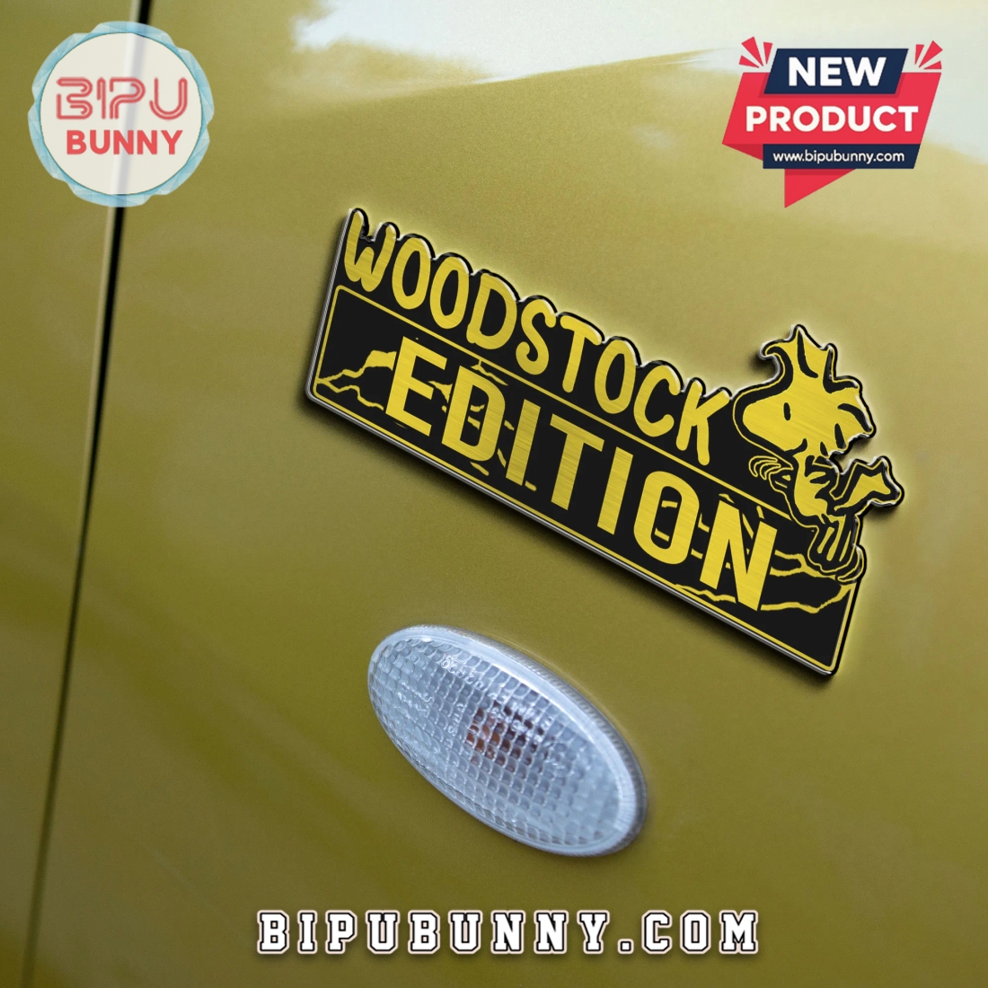 Woodstock Edition Laser Engraved Car Badge Woodstock Edition Laser Engraved Car Badge