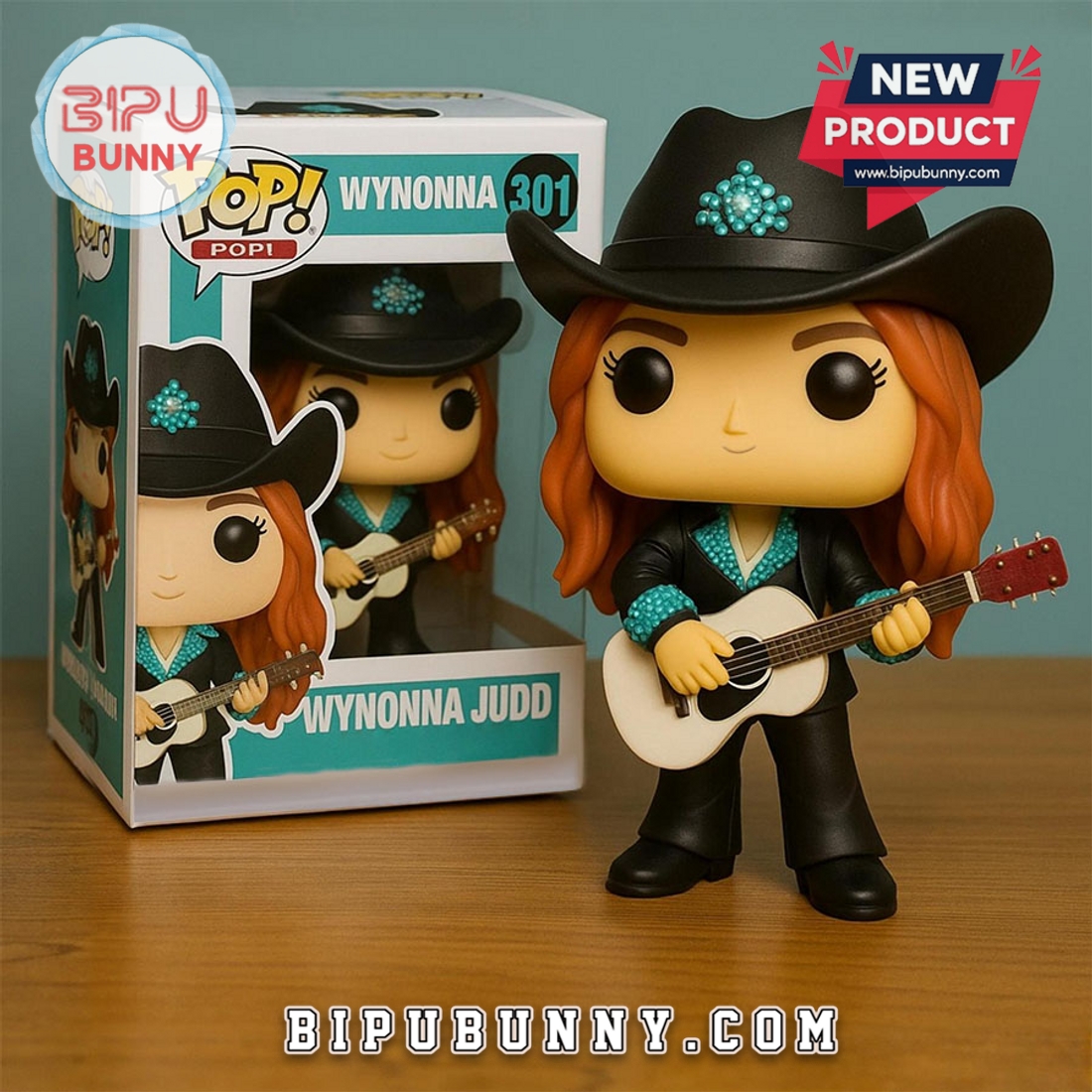 Wynonna Judd Funko Pop Style Figure, Collectible Gift Wynonna Judd Funko Pop Style Figure, Collectible Gift