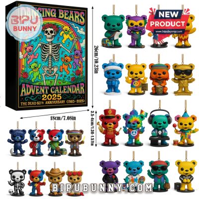 24 Days Dancing Bears Advent Calendar 2025