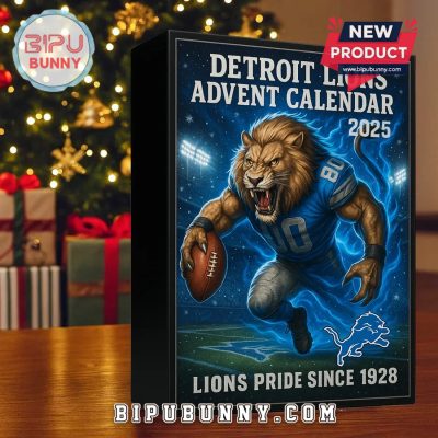 24 Days Detroit Lions Advent Calendar 2025