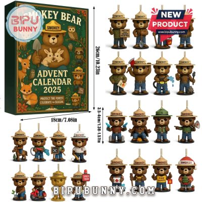 24 Days Smokey Bear Advent Calendar 2025