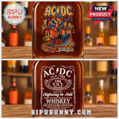 ACDC 25oz Whiskey Bottle