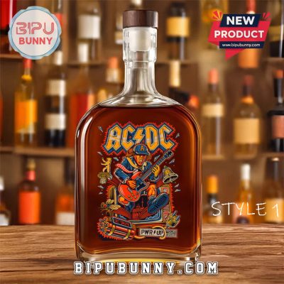 ACDC 25oz Whiskey Bottle