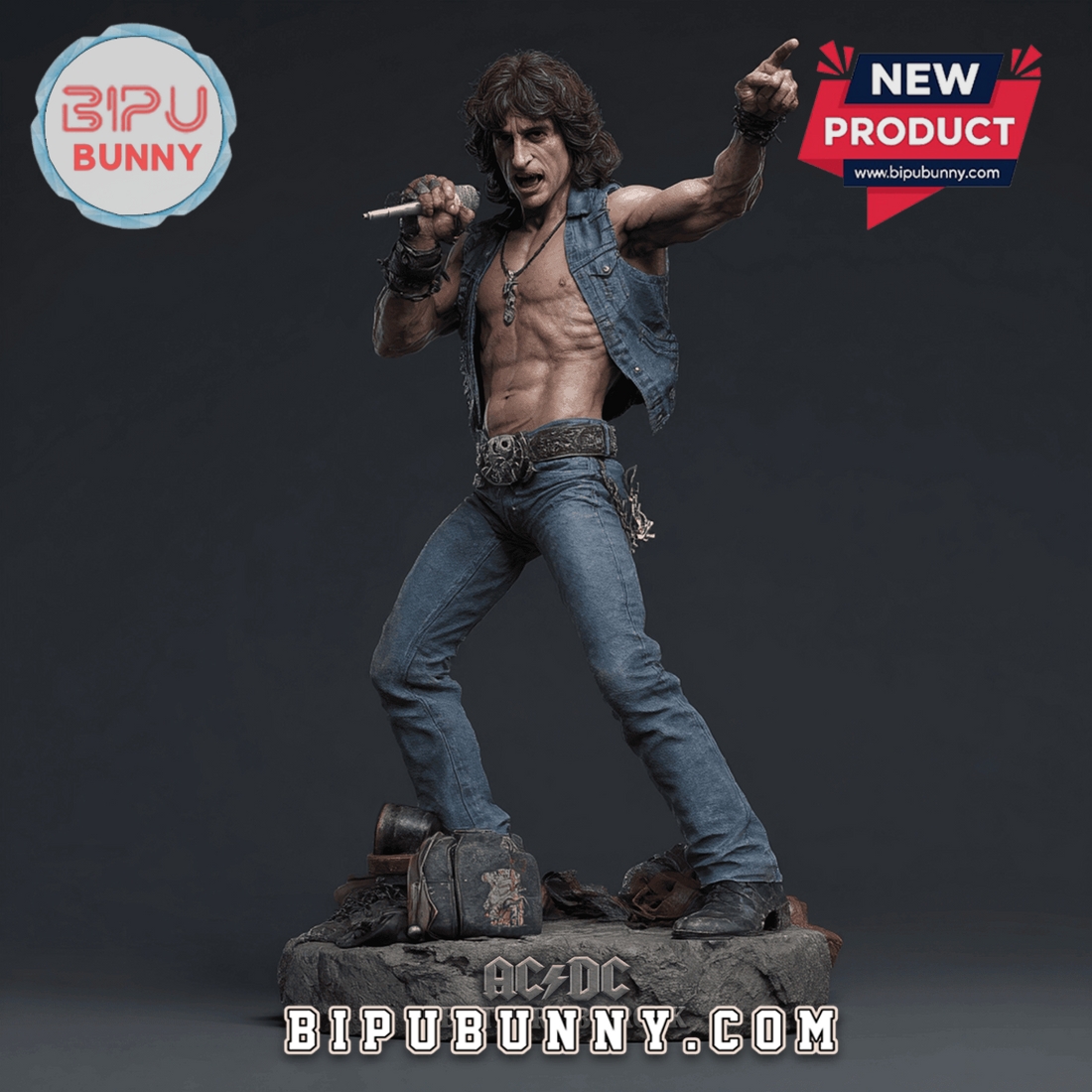 AC DC Acrylic Block Display For Fan AC DC Acrylic Block Display For Fan